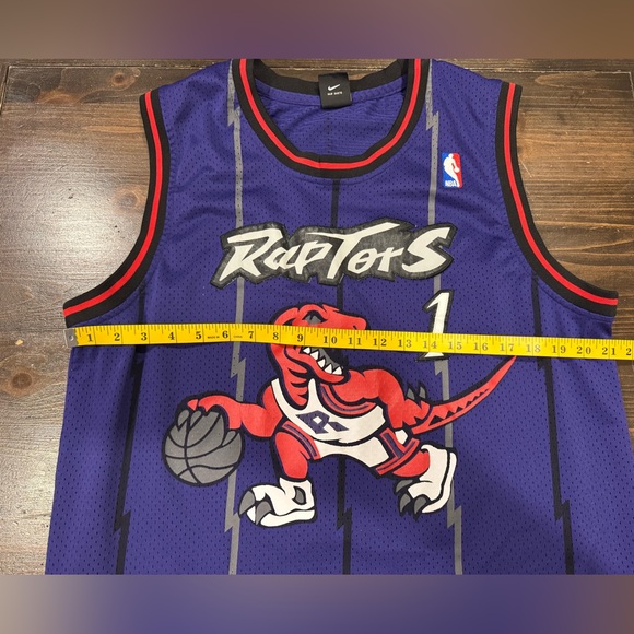 Toronto Raptors McGrady Retro NBA Basketball Jersey - Picture 11 of 12